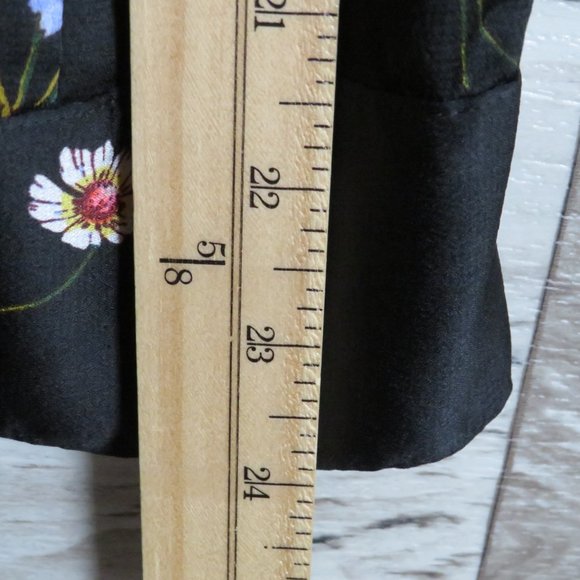 Express* Women's Long Sleeve Button Down High/Low Curved Hem Blouse~Slim Size SP - Picture 8 of 10